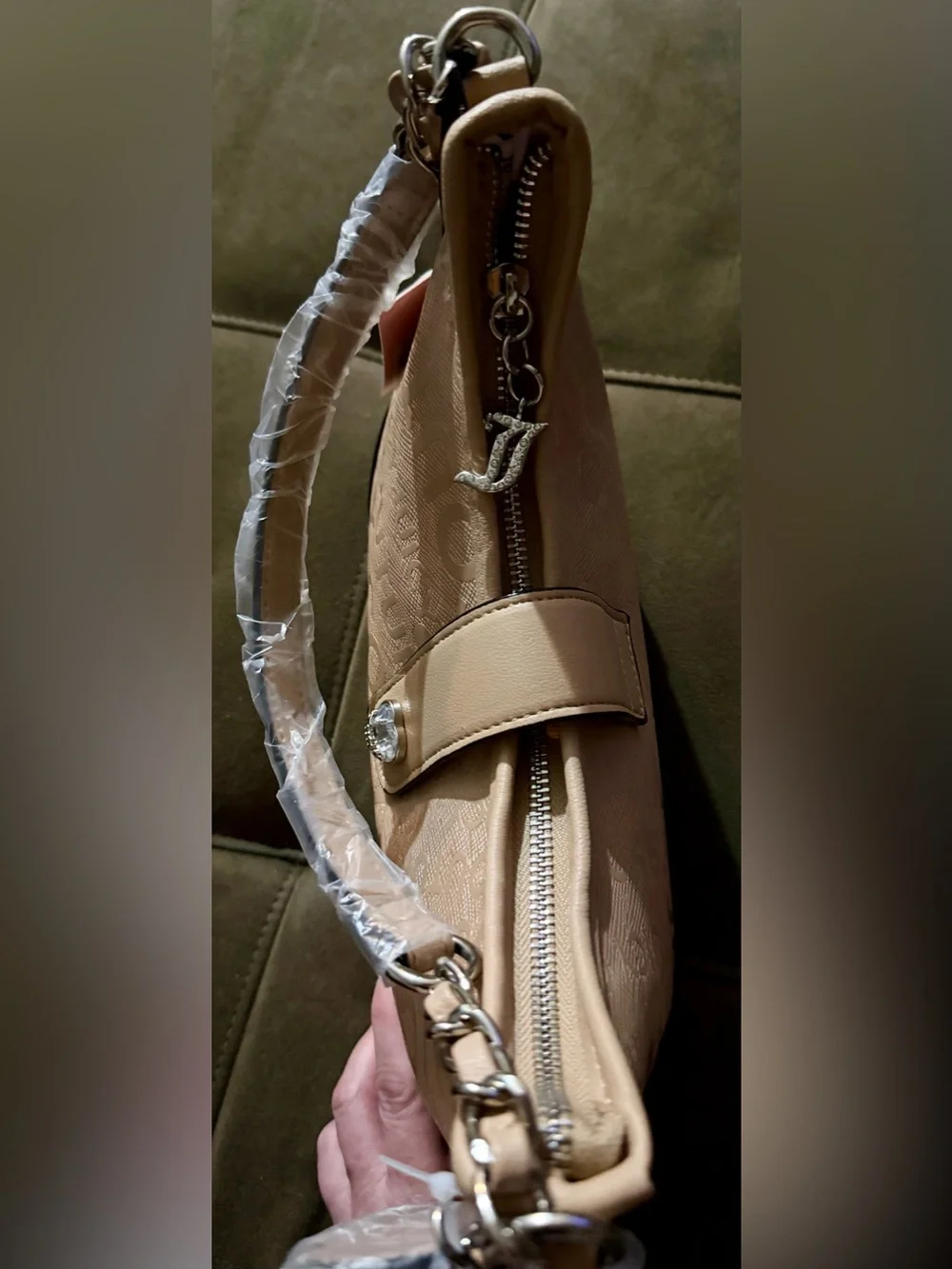 NWT Juicy Couture Starry Night Hobo in Pecan